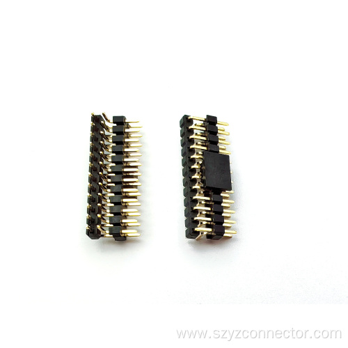 2.54mm Pitch Pin Header Connector H2.0mm+2.0mm 26P